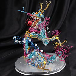 匠心鑄魂·盤龍戲珠 彩色鐵絲編織藝術(shù)與鎮(zhèn)宅文化的完美融合