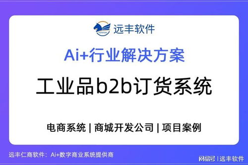 遠豐軟件 以工業(yè)品B2B訂貨系統(tǒng)為核心，打造供應(yīng)鏈數(shù)字引擎，賦能數(shù)字內(nèi)容制作服務(wù)